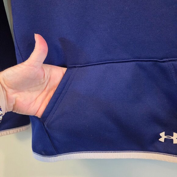 Girls Under Armour Cold Gear Hoodie Youth Medium - Picture 8 of 10